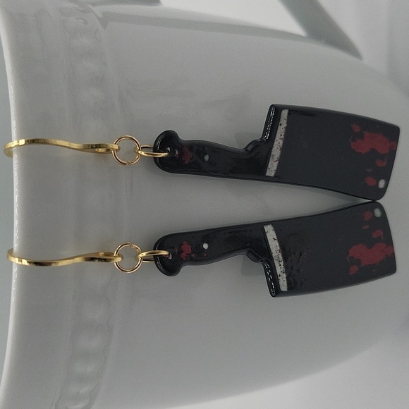 1925- Handmade Halloween Earrings NWT - Picture 2 of 6